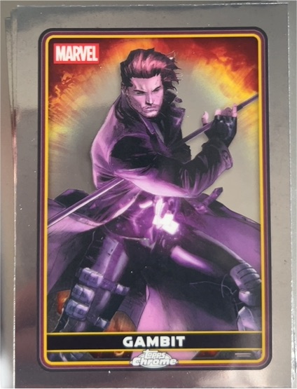 2025 Topps Chrome Deadpool #10 Gambit — front