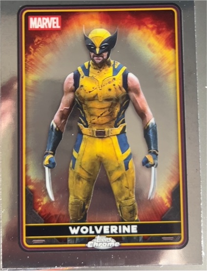 2025 Topps Chrome Deadpool #30 Wolverine — front