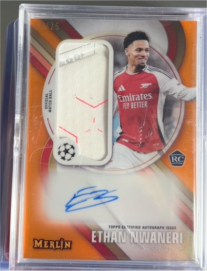 2024-25 Topps Merlin #53 Ethan Nwaneri — front
