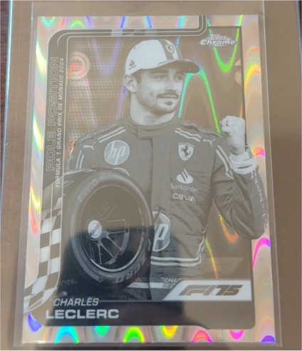 2025 Topps Chrome Formula 1 #118 Charles Leclerc — front