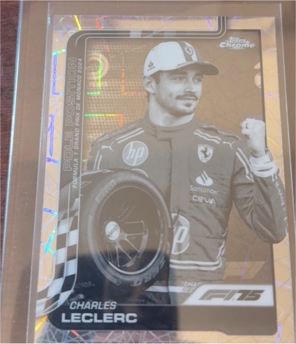 2025 Topps Chrome Formula 1 #118 Charles Leclerc — front