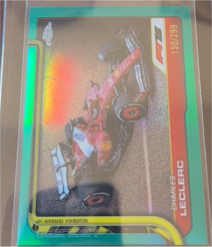 2025 Topps Chrome Formula 1 #75 Charles Leclerc — front