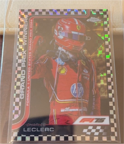 2025 Topps Chrome Formula 1 #111 Charles Leclerc — front