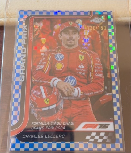 2025 Topps Chrome Formula 1 Grand Prix #145 Charles Leclerc — front