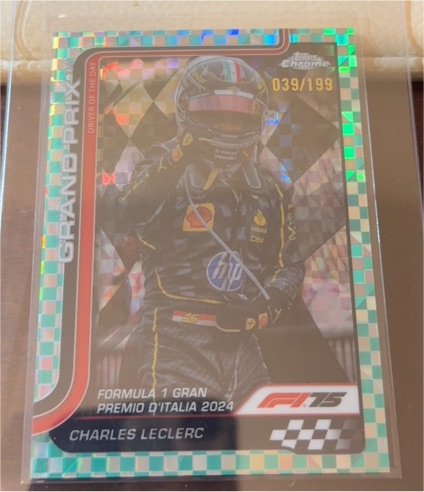 2025 Topps Chrome Formula 1 #039 Charles Leclerc — front