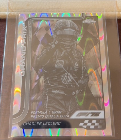 2025 Topps Chrome Formula 1 #137 Charles Leclerc — front