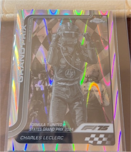2025 Topps Chrome Formula 1 #140 Charles Leclerc — front