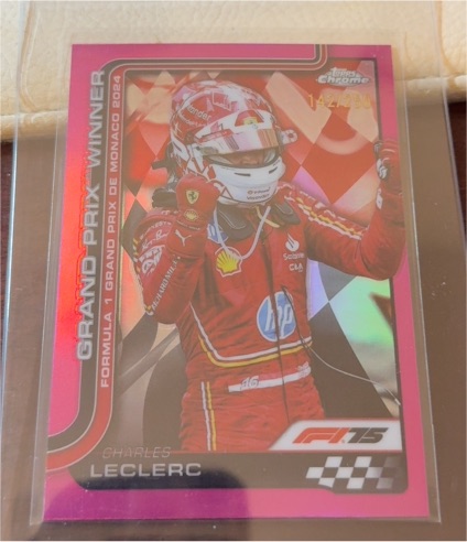 2025 Topps Chrome Formula 1 #111 Charles Leclerc — front