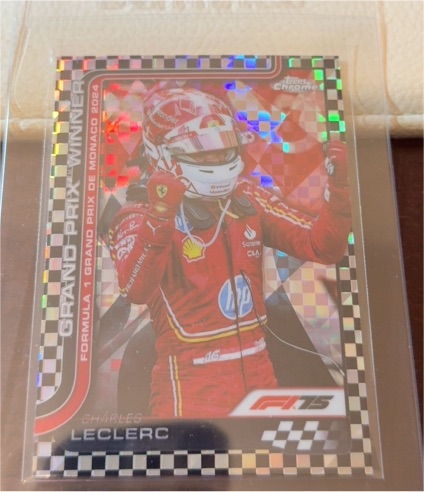 2025 Topps Chrome Formula 1 #100 Charles Leclerc — front