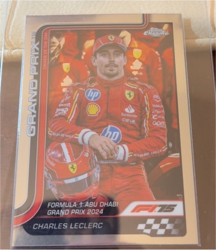 2025 Topps Chrome Formula 1 #145 Charles Leclerc — front