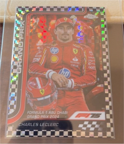 2025 Topps Chrome Formula 1 #145 Charles Leclerc — front