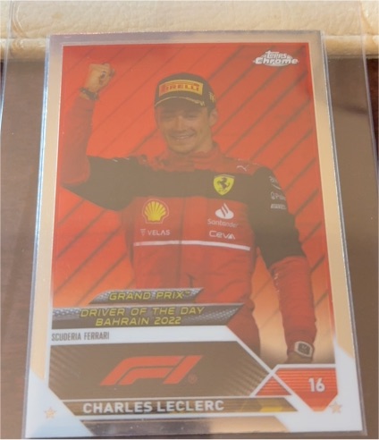 2023 Topps Chrome Formula 1 #166 Charles Leclerc — front