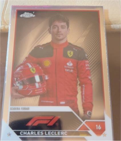 2023 Topps Chrome Formula 1 #16 Charles Leclerc — front