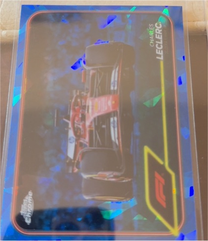 2024 Topps Chrome Sapphire Formula 1 #75 Charles Leclerc — front