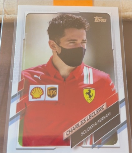 2021 Topps Formula 1 #33 Charles Leclerc — front