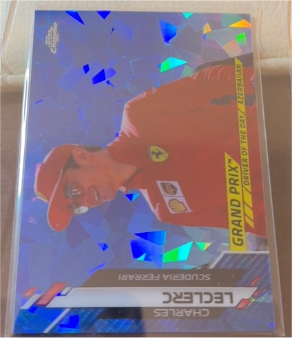 2020 Topps Chrome Formula 1 #157 Charles Leclerc — front
