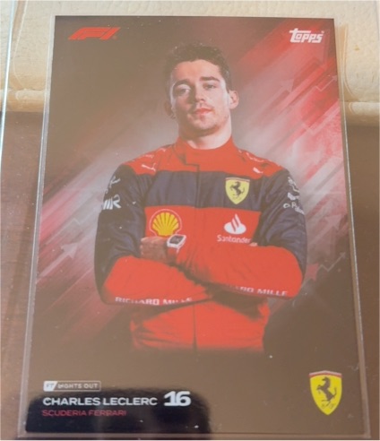 2021 Topps Formula 1 Lights Out #16 Charles Leclerc — front