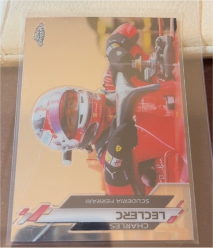 2020 Topps Chrome Formula 1 #177 Charles Leclerc — front