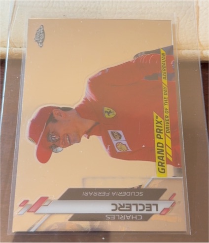2020 Topps Chrome Formula 1 #167 Charles Leclerc Grand Prix Driver of the Day — front