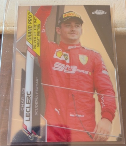 2020 Topps Chrome Formula 1 #163 Charles Leclerc — front