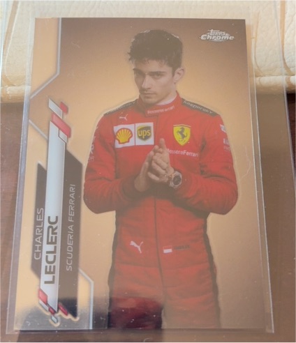 2020 Topps Chrome Formula 1 #4 Charles Leclerc — front