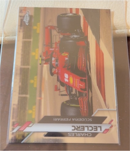 2020 Topps Chrome Formula 1 #24 Charles Leclerc — front