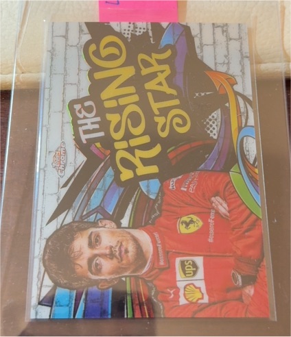 2020 Topps Chrome Formula 1 #TT-4 Charles Leclerc Track Tags The Rising Star — front