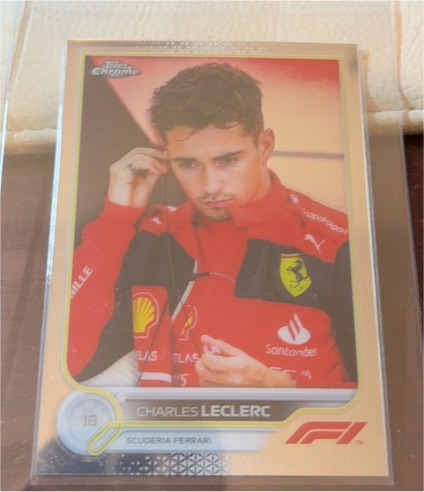 2022 Topps Chrome Formula 1 #26 Charles Leclerc — front