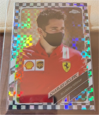 2021 Topps Chrome Formula 1 #33 Charles Leclerc Scuderia Ferrari — front