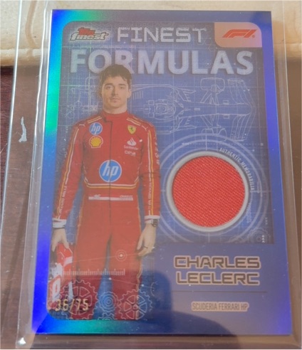 2024 Topps Finest Formula 1 #FF-LEC Charles Leclerc — front