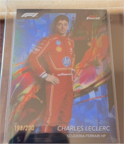 2024 Topps Finest Formula 1 #3 Charles Leclerc — front