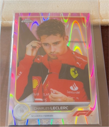 2022 Topps Chrome Formula 1 #26 Charles Leclerc — front