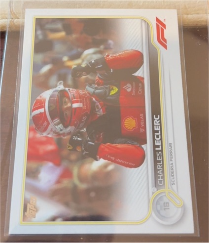 2022 Topps Formula 1 #16 Charles Leclerc — front