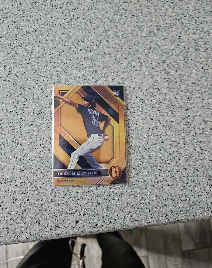 2021 Panini Chronicles Gold Standard #GS-9 Triston McKenzie — front