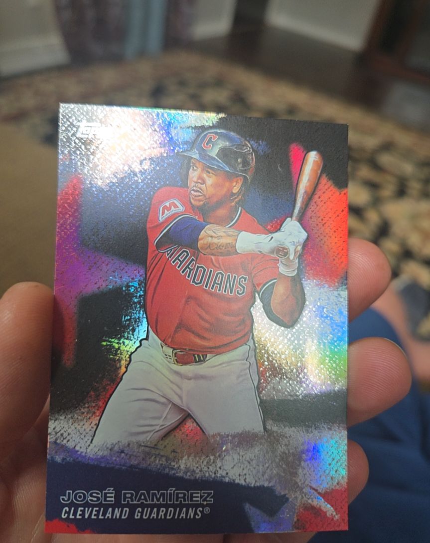 2026 Topps Series 1 Stars of MLB #SMLB-18 José Ramírez — front