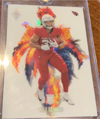 2024 Panini Phoenix Color Blast #CB-TBN Trey Benson Rookie — front
