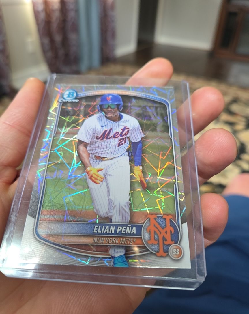 2025 Bowman Draft Chrome #BDC-115 Elian Peña — front