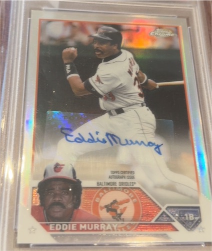2023 Topps Chrome Update #18 Eddie Murray — front