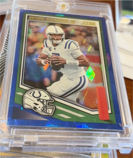 2025 Panini Score #173 Anthony Richardson — front
