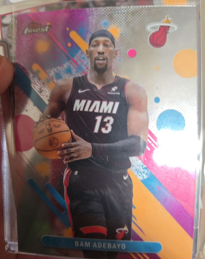 2025-26 Topps Finest #52 Bam Adebayo — front