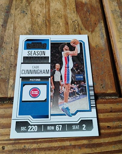 2023-24 Panini Contenders #20 Cade Cunningham — front