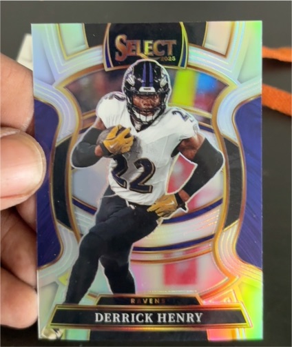 2025 Panini Select Concourse Silver Prizm #60 Derrick Henry — front