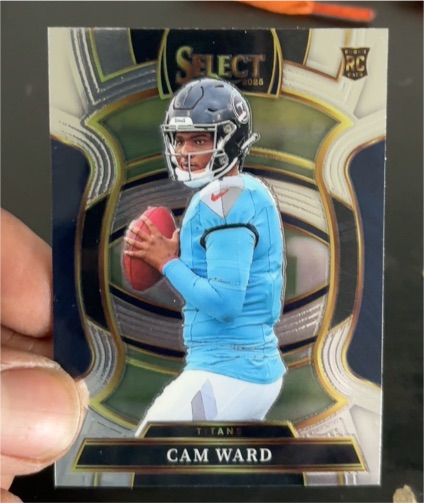 2025 Panini Select #26 Cam Ward — front