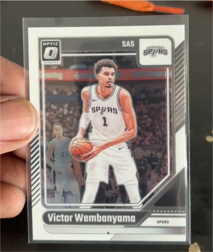 2024-25 Panini Donruss Optic #45 Victor Wembanyama — front