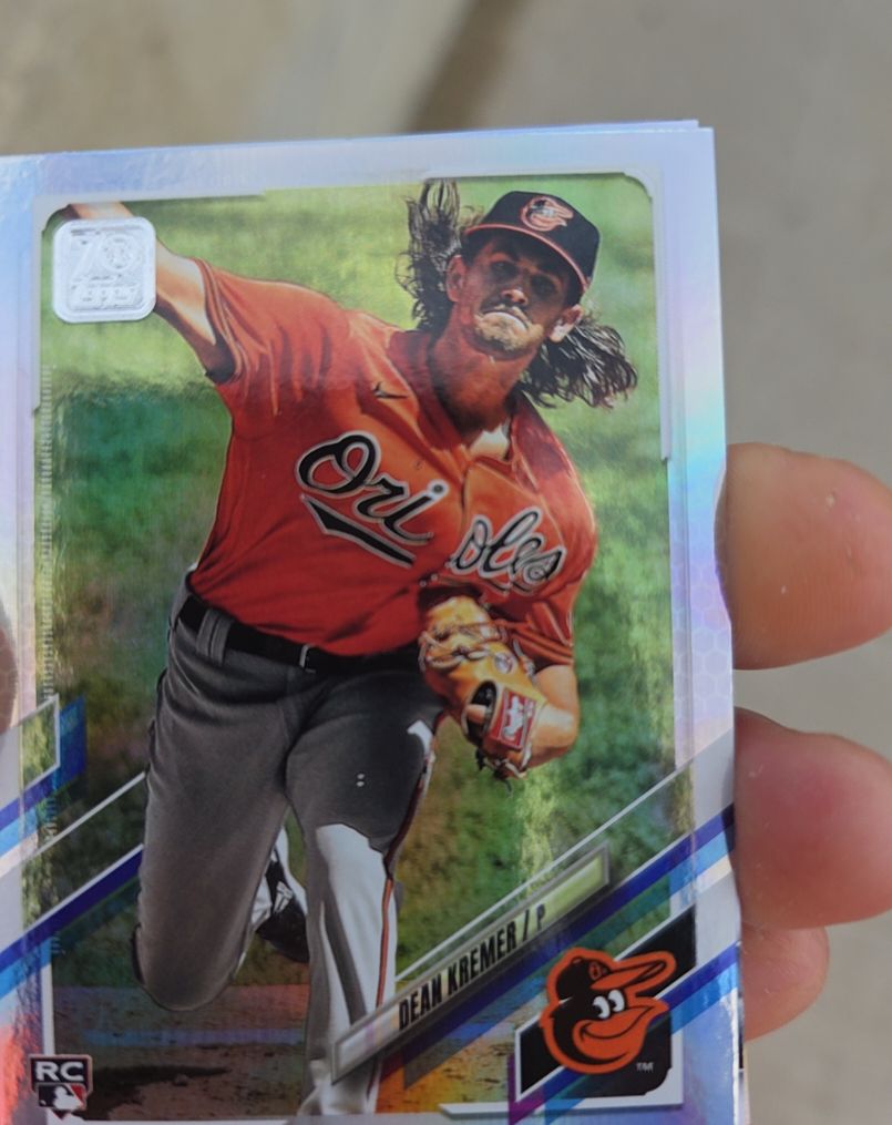 2021 Topps Series 2 #391 Dean Kremer — front