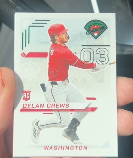 2025 Panini Prospect Edition #9 Dylan Crews — front