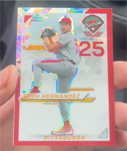 2025 Panini Prospect Edition #39 Seth Hernandez — front