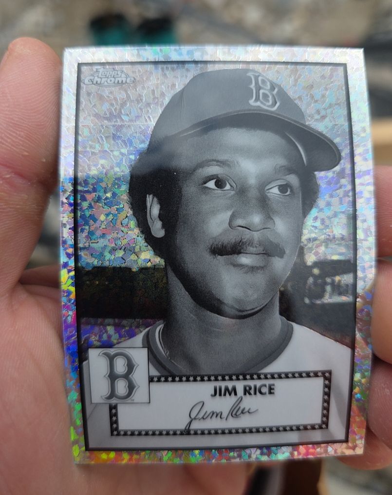 2021 Topps Chrome Platinum Anniversary #550 Jim Rice — front