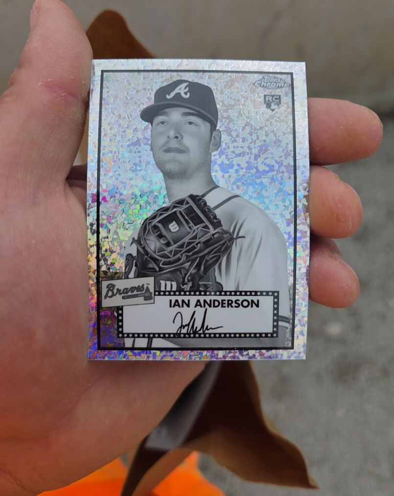 2021 Topps Chrome Platinum Anniversary #11 Ian Anderson — front