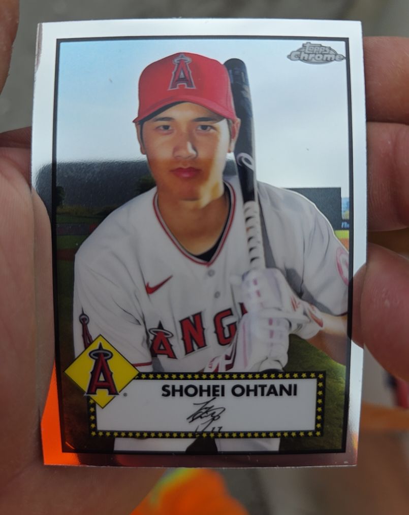 2021 Topps Chrome Platinum Anniversary #192 Shohei Ohtani — front